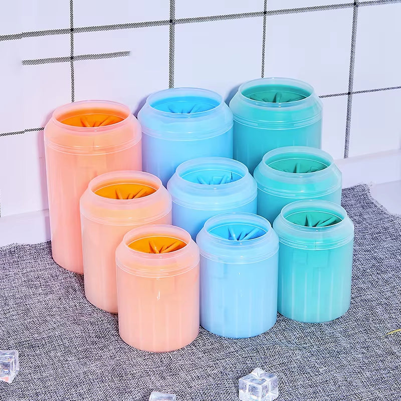 Las tres tallas del limpiapatas NUKO en sus tres colores